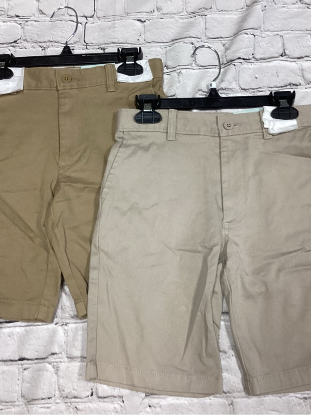 Class Club Kids Chino Shorts in Tan and Khaki